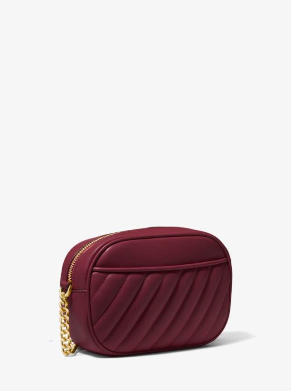 Damske Spojková Taška Michael Kors Rose Small Quilted Bordove - Kabelky Michael Kors Slevy | STZCU-6098
